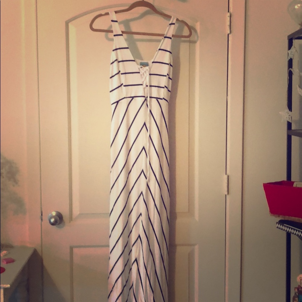 ⚪️🔵 BNWT Nautical Maxidress ⚪️🔵